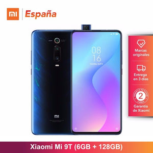 [Global Version for Spain] Xiaomi Mi 9T (Memoria interna de 128GB, RAM de  6GB, Triple cámara de 48 MP) movil