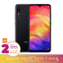 Load image into Gallery viewer, [Official Spanish Version] Xiaomi Note Redmi 7 Smartphone, screen HD + 6,3 "(4 hard GB + 64 hard GB, Battery 4000 mAh, camera 48MP's)