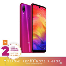 Load image into Gallery viewer, [Official Spanish Version] Xiaomi Note Redmi 7 Smartphone, screen HD + 6,3 "(4 hard GB + 64 hard GB, Battery 4000 mAh, camera 48MP's)